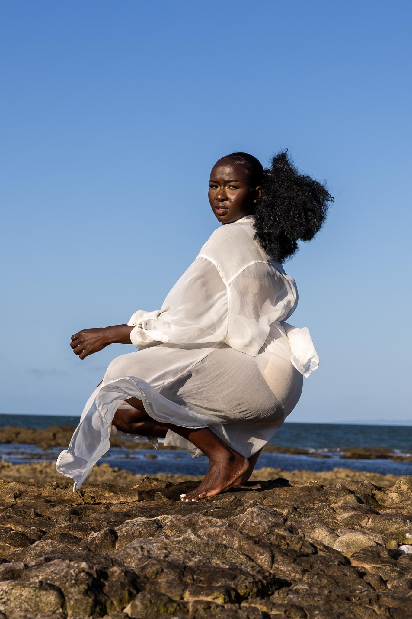 Purity Silk Duster Coat