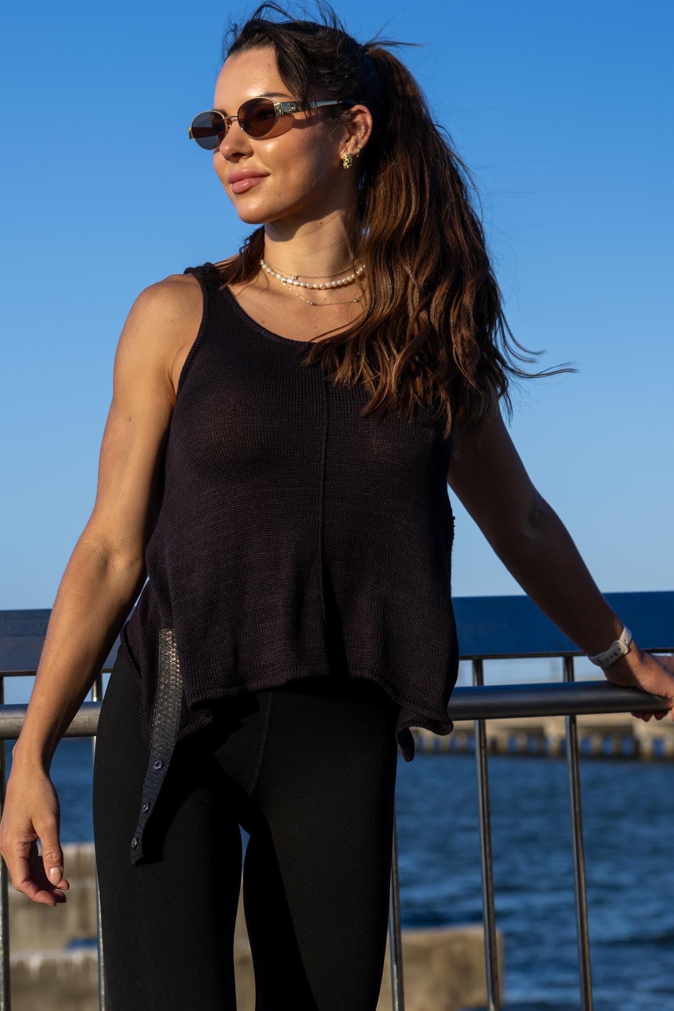 Molinier Knitted Tank Top