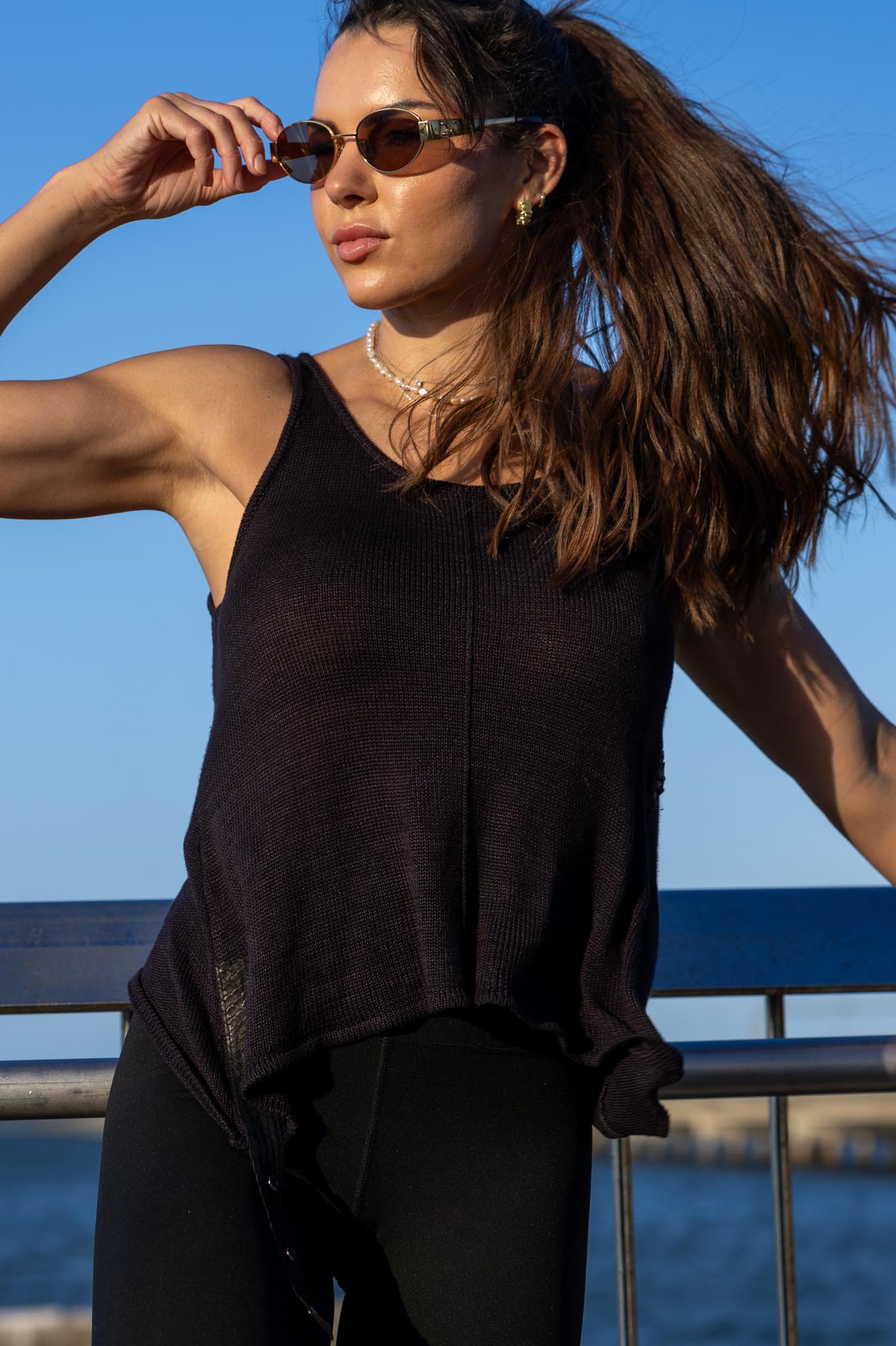 Molinier Knitted Tank Top